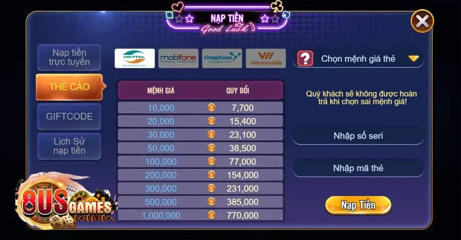 8US 🎖️ Link Tải Game 8US Cho IOS/Android Mới Nhất 2025 408 Hướng dẫn thao tác nạp tiền 8us chi tiết