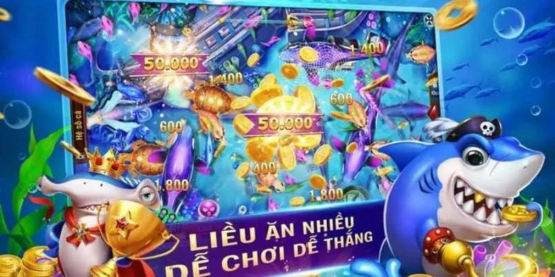 Bắn cá online là tựa game đặc sắc thu hút đông đảo khách hàng tham gia