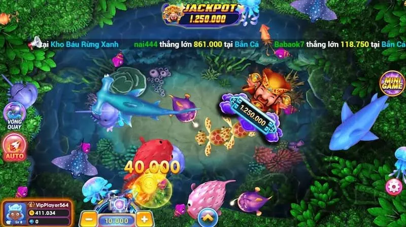 Giao diện chơi ấn tượng với tiền thưởng hấp dẫn