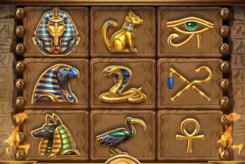 Game báu vật Ai Cập với vòng quay thưởng hấp dẫn