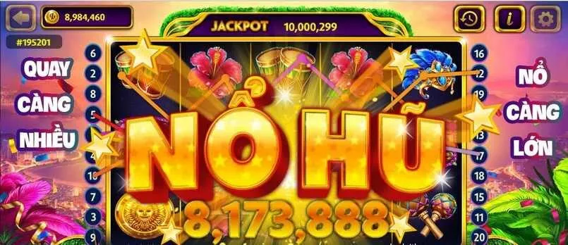 Nhiều khuyến mãi áp dụng cho cược thủ khi chơi nổ hũ