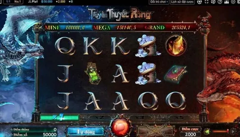 Thông tin về trò chơi truyền thuyết rồng 8us